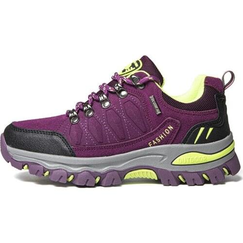 Autumn Winter Cross-country Lightweight Breathable Walking Shoes Hiking Outdoor Hiking Shoes Womens Sports Running Shoes