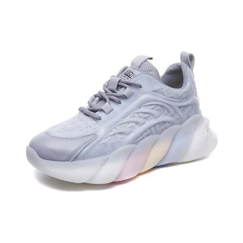 RASMEUP 2021 Sneaker Genuine Leather Shoes Women Flat Shoes Top Quality Breathable Comfortable Casual Shoes Women Sneaker