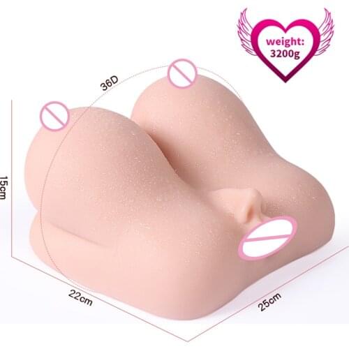 Realistic Vagina Oral Sex Huge Breast Male Masturbator Soft Realistic Female Skin Erotic Toys Real Pussy Sex Toys