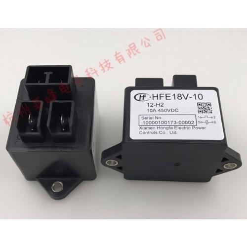 Free shipping lot(1pieces/lot) 100%Original New HF HFE18V-10 HFE18V-10-12-H2 HFE18V-10-24-H2 10A450VDC 12VDC 24VDC HVDC relay