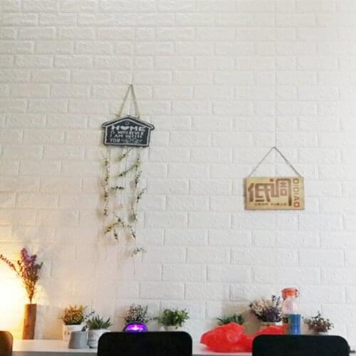 Self Adhesive Wallpaper Peel and Stick 3d Wall Panel Living Room Brick Stickers Bedroom Kids Room Brick Papers Home Decor