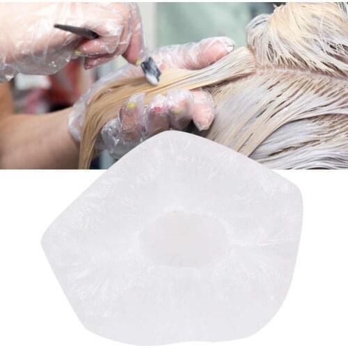100Pcs Disposable Shower Cap Strip Waterproof Transparent Hair Cover for Hotel Beauty Spa Salon for Small Head Shower Cap