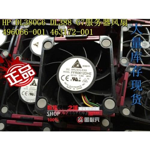 Brand new FOR server DL380 G6 G7 463172-001 496066-001 delta FFB0612DHE 12V 3.3A 6038 fan