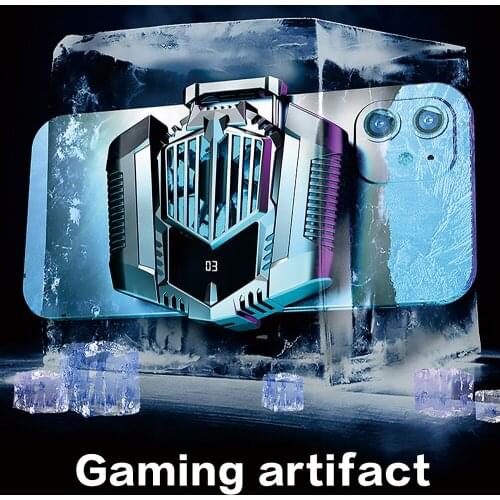 Universal Mobile Phone USB Game Cooler System Cooling Fan Gamepad Holder Stand Radiator For iPhone Xiaomi Huawei Samsung Phone