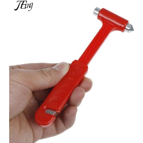 1PCS Mini Car Safety Hammer Life-saving Escape Hammer Window Emperorship Keychain Car Window Broken Emergency Glass Breaker