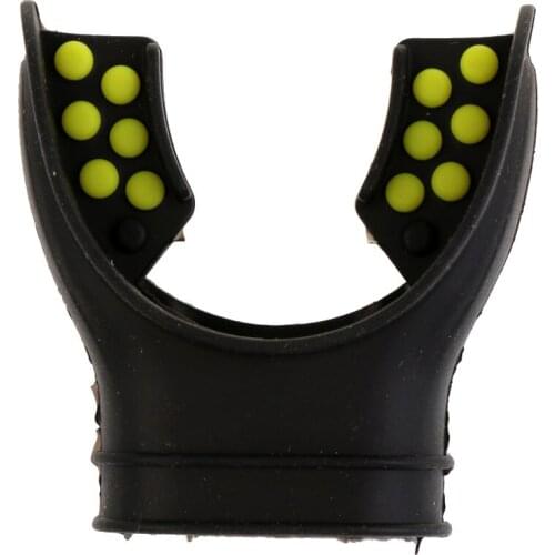 1 Pcs High Quality Comfort Cushion Silicone Mouthpiece Scuba Dive Regulator Snorkel Scuba Diving Replacement Black