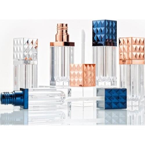 10/30/50pcs Empty Clear Lip Gloss Tubes Packaging Gold Silver Makeup Lips Skincare Storage Containers Travel Accessories