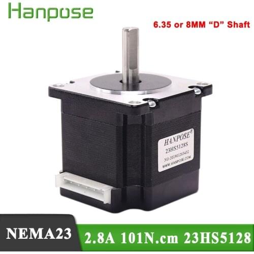 10PCS 23HS5128 101N.Cm 2.8A Stepper Motor Hybrid Stepper Motor 1.8 Degree 2 Phase 41mm Motor For 3D Printer Monitor Equipment
