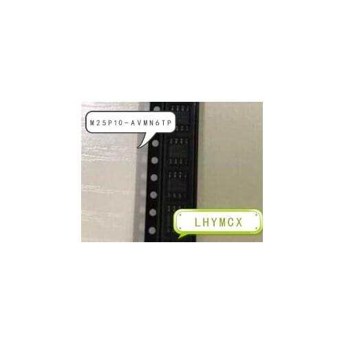 10PCS M25P10-AVMN6TP M25P10-VMN6TP 25P10VP M25P10 SOP8