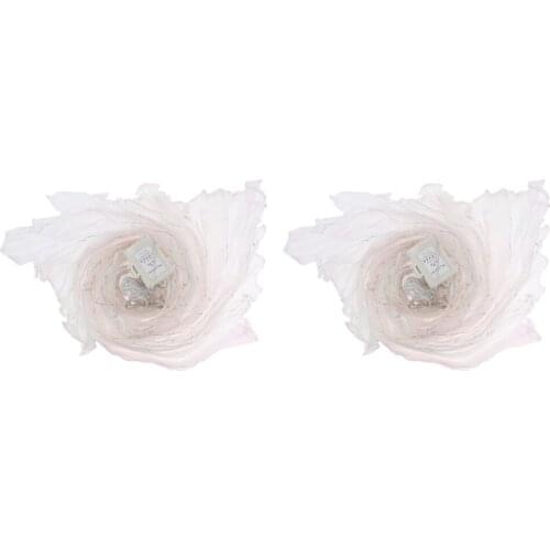 2x Belly Dance LED Isis Glow Light Up Belly Dance Costume W