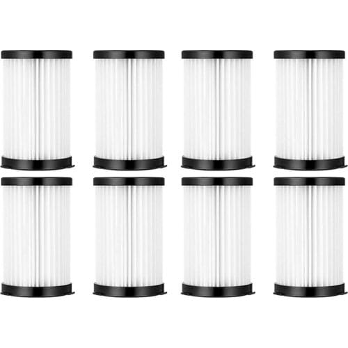 8Pcs Replacement HEPA Filter Compatible for MOOSOO D600 / D601 and Iwoly V600 Corded Vacuum Cleaner