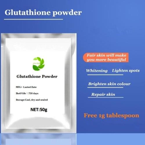 99% Glutathione Powder GSH for Skin Whitening Antioxidant Lightening Spots Supplement Inhibiting Melanin Formation
