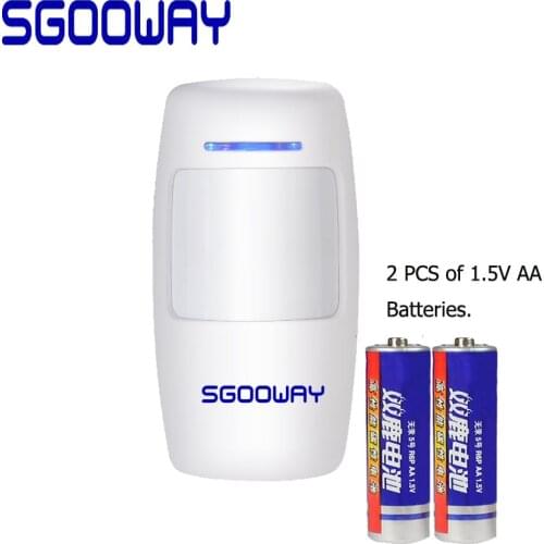 Sgooway CE met Wireless PIR sensor Infrared motion sensor detector fit for alarm system