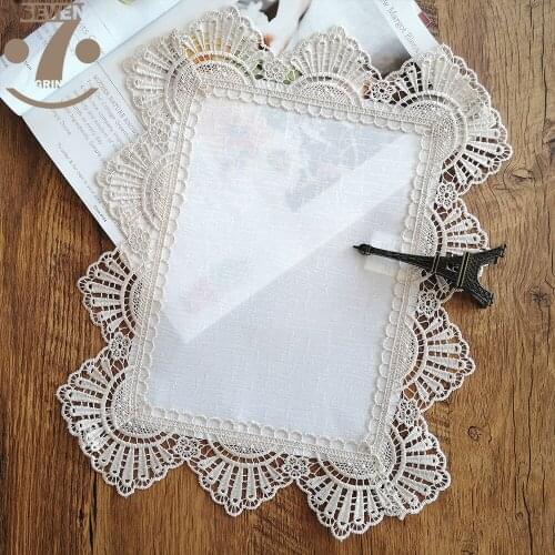 LongShow Lace Napkins For Appliances