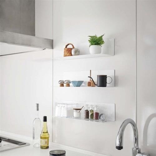 Multifunctional kitchen wall rack, refrigerator magnetic wall rack storage rack, refrigerator side rack, seasoning rack