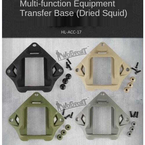 Multi-function Device Helmet Adapter Base Tactical Helmet Night Vision Mount Devgru Style For ACH MICH PASGT Helmet