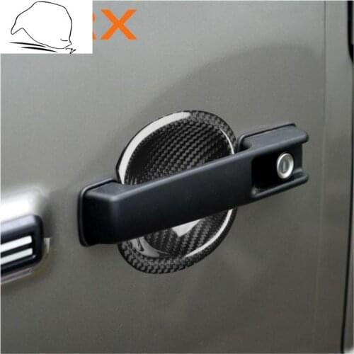 For Benz G500 W464 G63 brabus 2019 Door Bowl Sticker Auto Products 3D Carbon Fiber Car Door Cover Film Handle Scratch Stickers