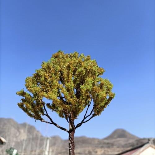 2021 New Model Wire Tree Sand table model train scene model tree DIY scene shooting micro-landscape