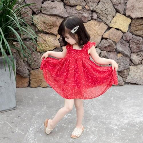 New Fashion Infant Dress Baby Girls Summer Clothing Kids New Year Party Bow Dresses for Girls Newborn Baby Clothes Cheap Sale