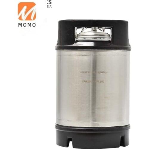 New (10l) 2.5 Gallon Cornelius Ball Lock Keg Stainless steel beer keg With Rubber Handle for homebrewing