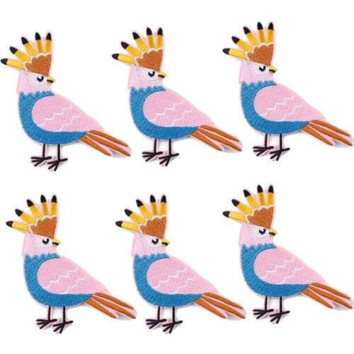Lovely Animals Patch Iron On Patches Cartoon Badge Cheap 10PCS Set Patches For Clothing Ornament Handicraft DIY Accessories