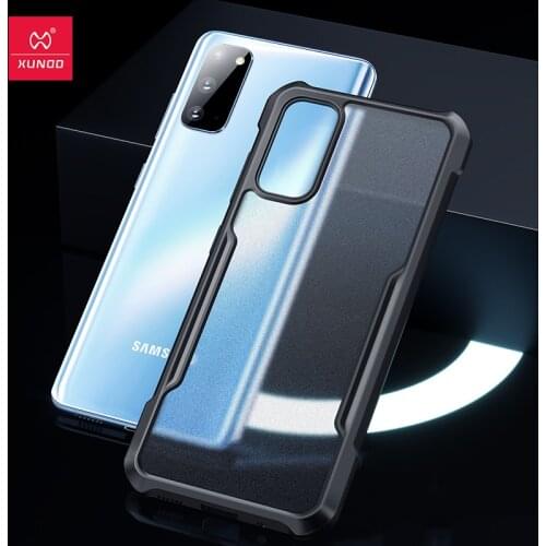 Xundd Shockproof Case For Samsung S20 Ultra Case Protective Cover Airbag Bumper Shell Clear Matte For Samsung S20+ S20 Case