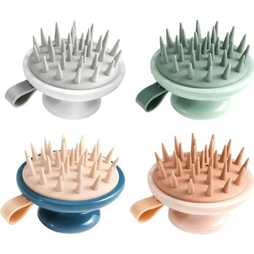 Pet Cat Dog Head Shampoo Brush Handheld Scalp Massage Brush Pet Hair Comb Portable Shampoo Brush Grooming Cleaning Haircare Comb