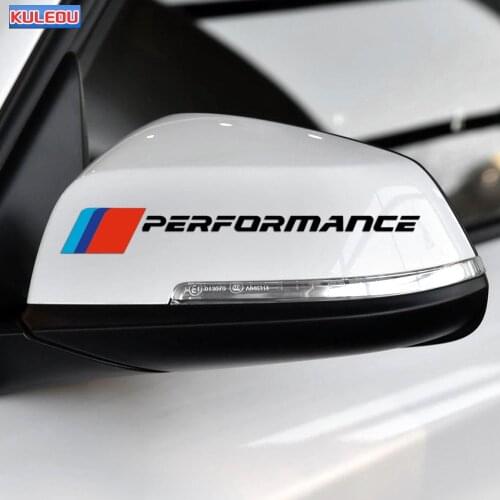 New Style Rearview Mirror Stickers Decoration For bmw e90 e46 f30 f10 f07 f34 x1 x3 x4 x5 e70 f15 x6 f16 M3 M5 Car Styling