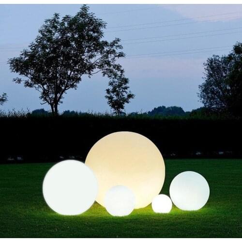16 Color RGB LED Ball Garden Party Decoration Swimming Pool Floating Ball Light IP68 Outdoor Lawn Lamps With Remote