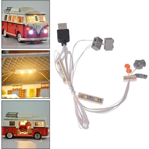 LED Light Kit Assembled Building Blocks Toys Compatible With 10220 And 21001high Quality Light Accessories