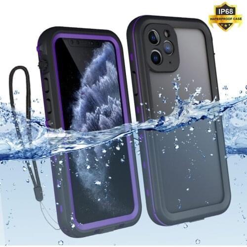 IP68 Waterproof Case for iPhone 12 Pro Max 11 Pro XR Xs Max 6s 7 8 Plus Water Proof Sport 360 Protect Cover for iPhone12 Mini SE