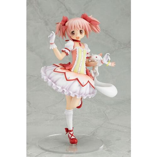 100% Original:Puella Magi Madoka Magica Kaname Madoka 19cm PVC Action Figure Anime Figure Model Toys Figure Collection Doll Gift
