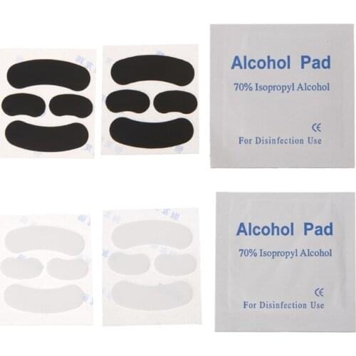 2 Sets 0.6mm Thickness Mouse Feet Mouse Skates for SteelSeries Rival / Rival 300