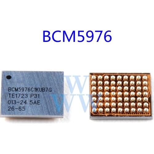 5pcs/lot Original New BCM5976C1KUB6G For i6 6 6plus white Touch screen Touch IC chip BCM5976