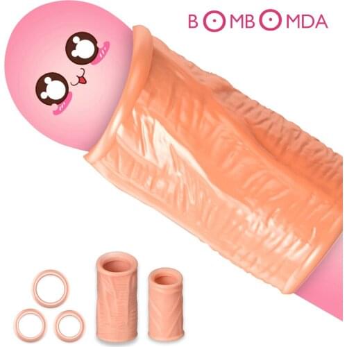 5pcs Set Penis Ring Cock Ring Foreskin Correction Penis Sleeve Sex Toys For Men Delay Ejaculation Toys For Adult Sex Shop