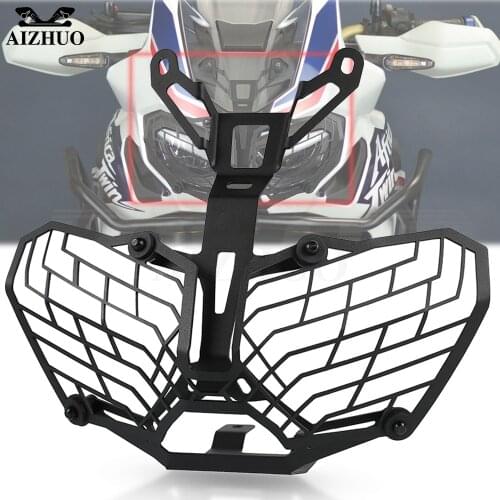CRF 1000L Motorcycle Headlight Grille Guard Cover Lamp Protector FOR HONDA CRF1000L Africa Twin ADVENTURE Sports 2017-2021 2020