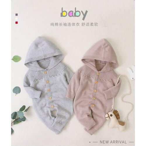 HITOMAGIC Baby Winter Clothes Baby Girl Jumpsuit Rompers Kids Boy Clothing Long Sleeve Girls Romper One-Piece Jumpsuit Newborn