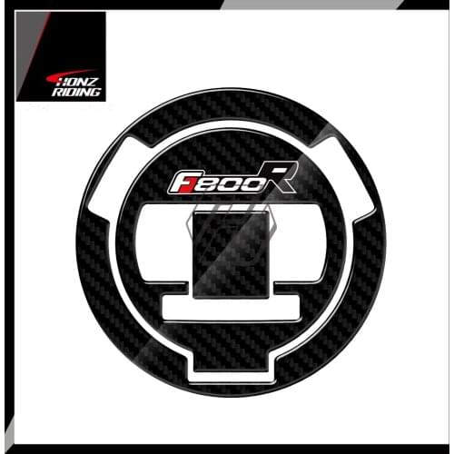 For BMW F800R F 800R Tankpad 3D Carbon-look Motorcycle Fuel Gas Cap Protector Tank Decal