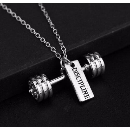 Creatice Barbell Car Pendant Hanging Car Interior Ornaments Decoration Rear View Mirror Accessories For Car Ornament