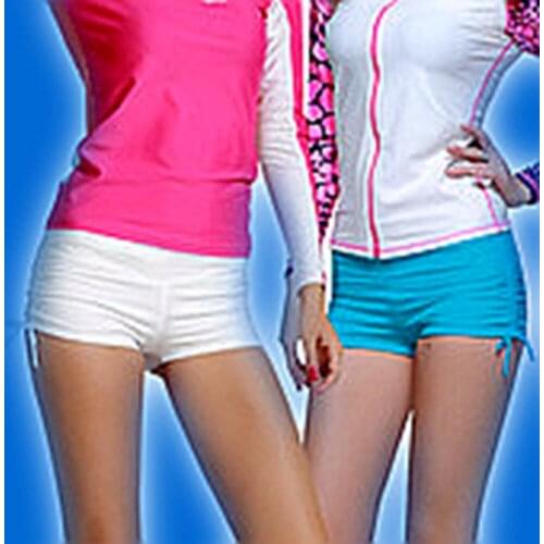 8 colors optional dive suit Ladies'loose Cover Hip Tie Flat Angle Feet Beach Swim Trunks Hot Spring Submerged Spot by fairchild