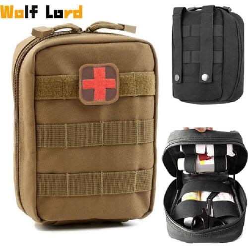 2021 Molle Medical Bag Pouch Tactical Military First Aid Kit EDC Bags Outdoor Hunting Camping Emergency Survival Medical Bag