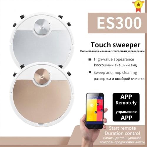 New ES300 Wireless Smart Robot Vacuum Cleaner Mobile Phone APP Remote Control Automatic Dust Removal cleaning Sweeper