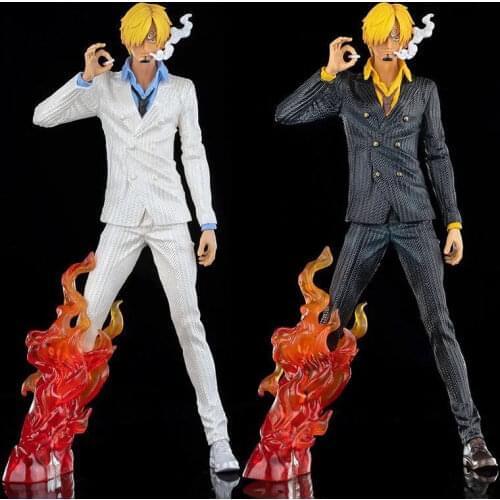 One Piece Figure Anime Action Vinsmoke Sanji Figma PVC 38cm Model Desktop Collection Decoration Gift Dream Series Toys For Kid