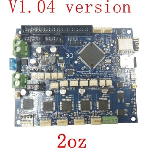 Latest version V1.04 Duet 2 Wifi Upgrades Controller board DuetWifi 32bit Motherboard Duet WIFI for 3D Printer w/ TF card