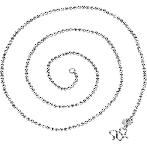 SHQIYAYI Short Collarbone Round Bead Chain Necklace For Women Vintage Fashion Jewelry Gift Accessories Female Ladies 57