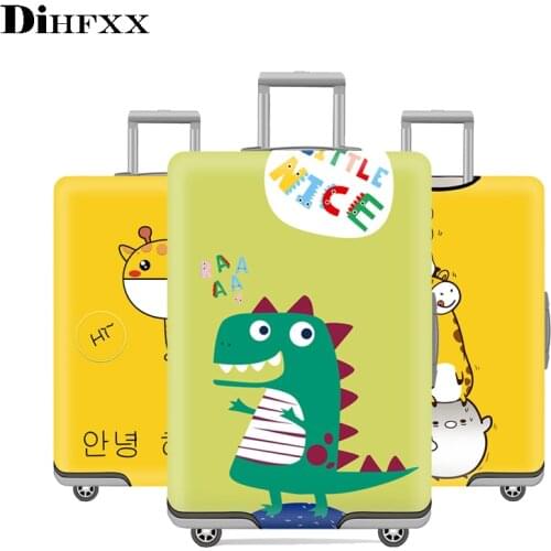 Thicker Travel Suitcase Protective Cover Luggage Case Travel Accessories Elastic Luggage Dust Cover Apply to 18''-32'' Suitcase