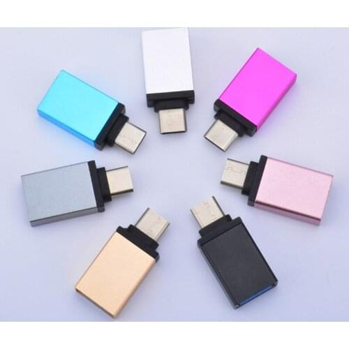 USB To Type C Adapter Otg USBC Male To USB 3.0 Female Converter Adapter