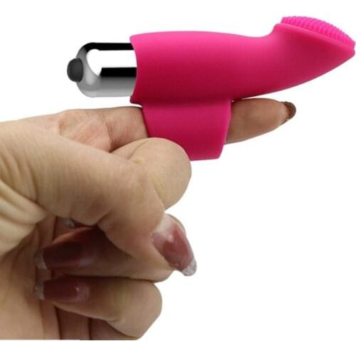 Finger Sleeve Vibrator Sex Toys For Woman Rabbit Ear Tentacitation Clitoris Stimulation Female Masturbator G-Spot Finger Massage