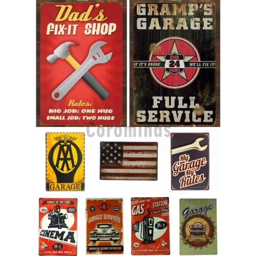 Vintage Wine Drink Metal Tin Signs Dads Bbq Pizza Metal Tin Plate Metal Wall Art For Bar Decoration Pub Garage Home Wall Decor