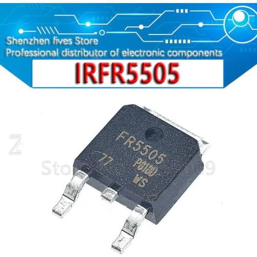 10pcs/lot FR5505 IRFR5505 New TO-252 P Intersection -55V -18A